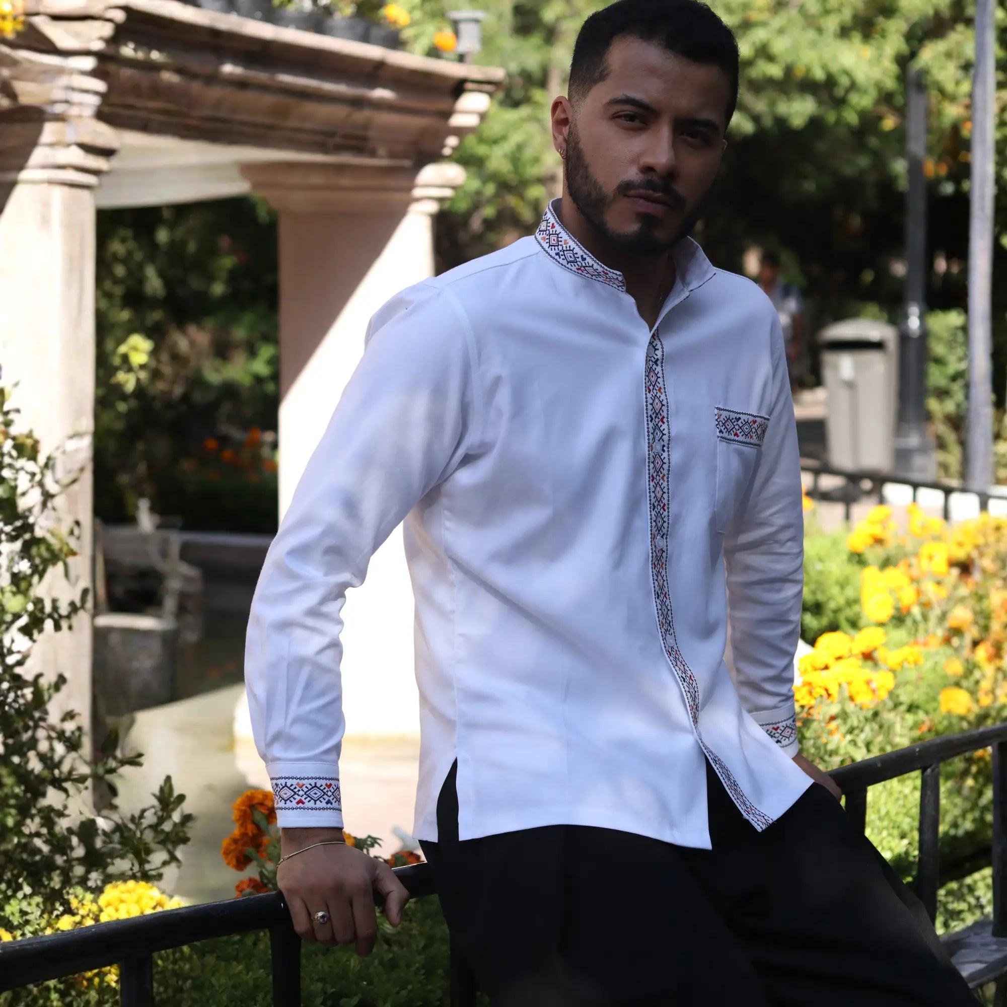 Camisa Guayabera CL Manga Larga