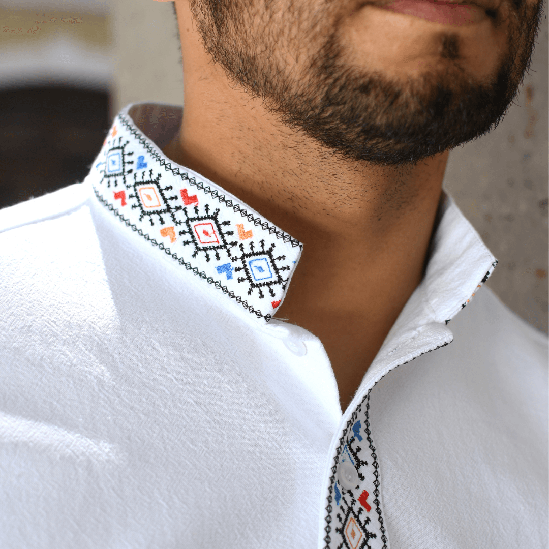 Camisa Guayabera Bordada  CL