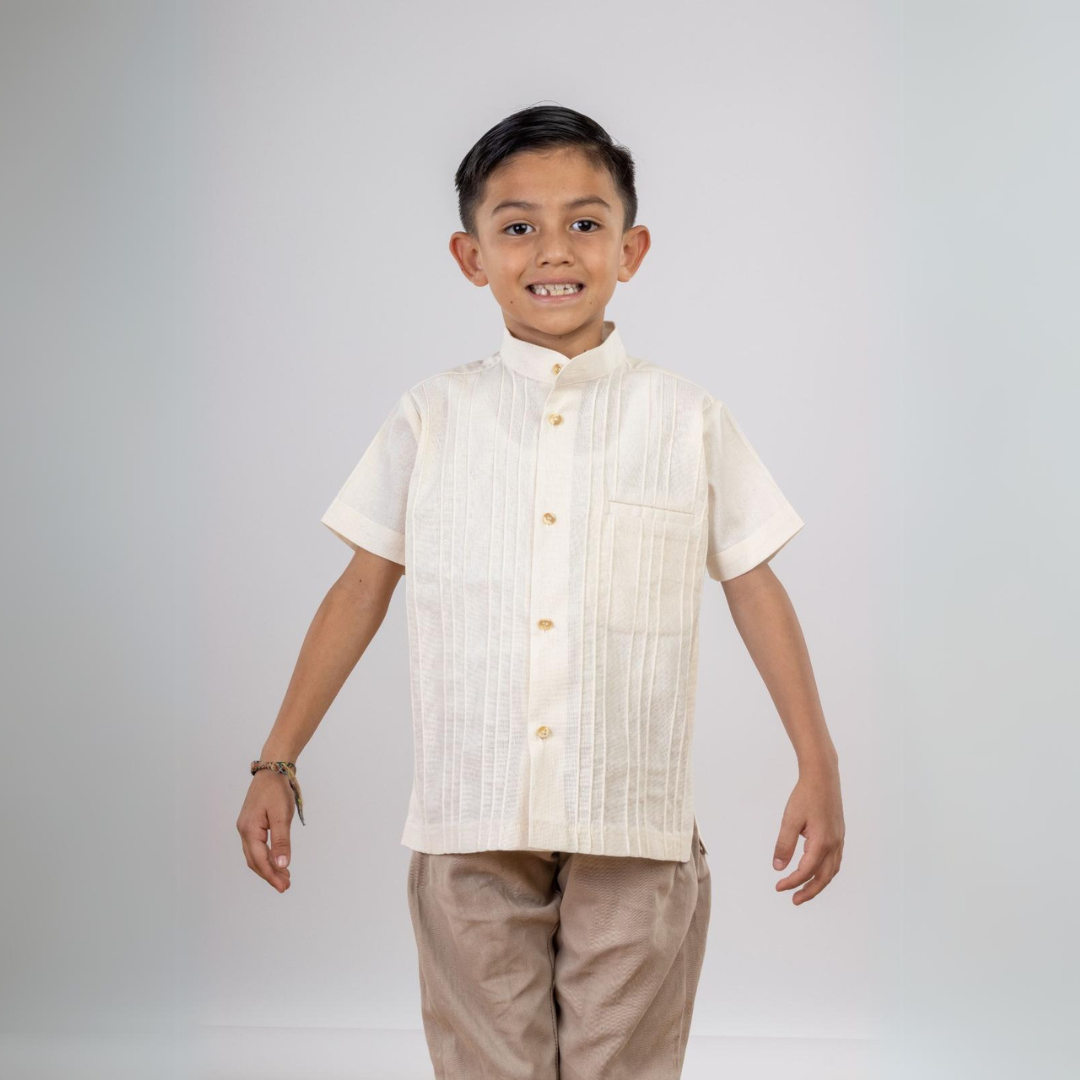 Guayabera Clasica Alforzas