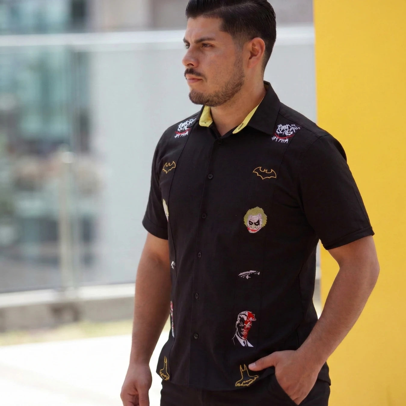 Camisa Guayabera Caballero Nocturno