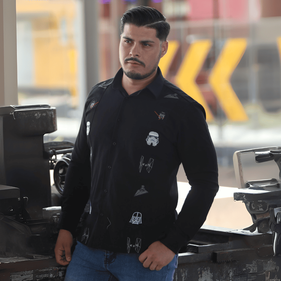 Camisa Guayabera Imperio Manga Larga
